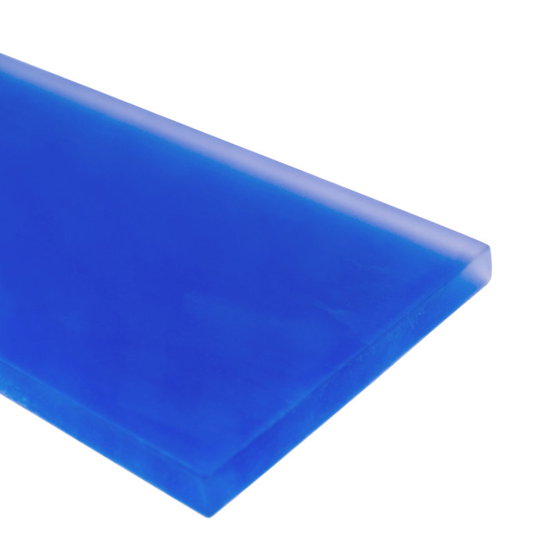 3"X 12" Matte Finished Glass Subway Tile, Blue