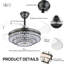 Ventilateur de plafond Zink avec lumières DEL