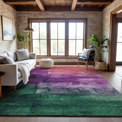 Tapis abstrait lavable à la machine de qualité supérieure Elize AMF1473