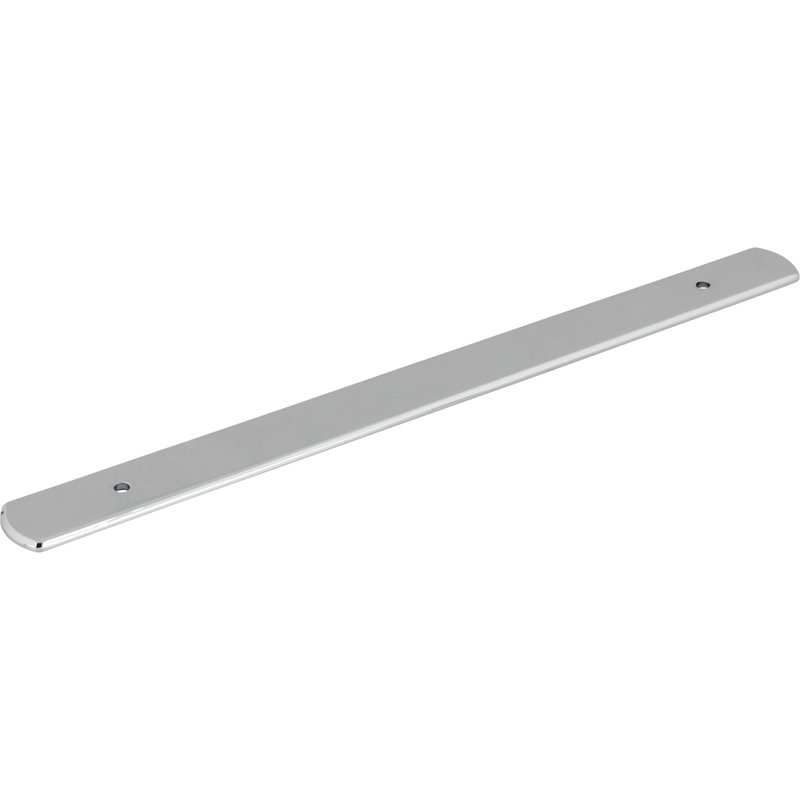 Wescott Pull Backplate, Polished Chrome