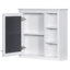 Meuble-lavabo de 30 po avec lavabo en céramique et armoire à pharmacie-1035687539