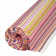 Rainbow Collection Outdoor Rug Striped Design in Pink