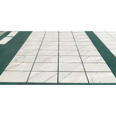 12X24 Inch Marble Tile - Snow Mountain White For Elegant Bathroom & Kitchen Walls Natural 12*24 Floor And Wall