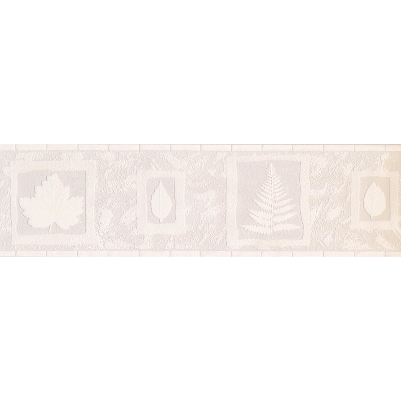 Bordure de papier peint rétro L 15 pi x l 6,75 po Aranda