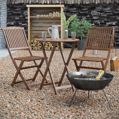 2 - Person Patio Dining Set Round Table