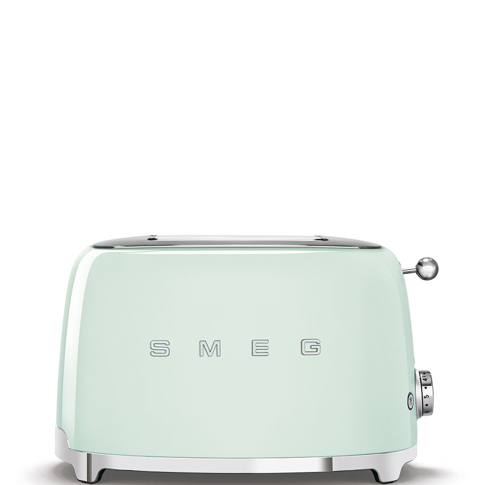 SMEG 50s Style 2-Slice Toaster, Pastel Green