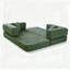 Modern Sofas Compression Bed, Foam Metal, Orange Corduroy Home Lounge-1084179361