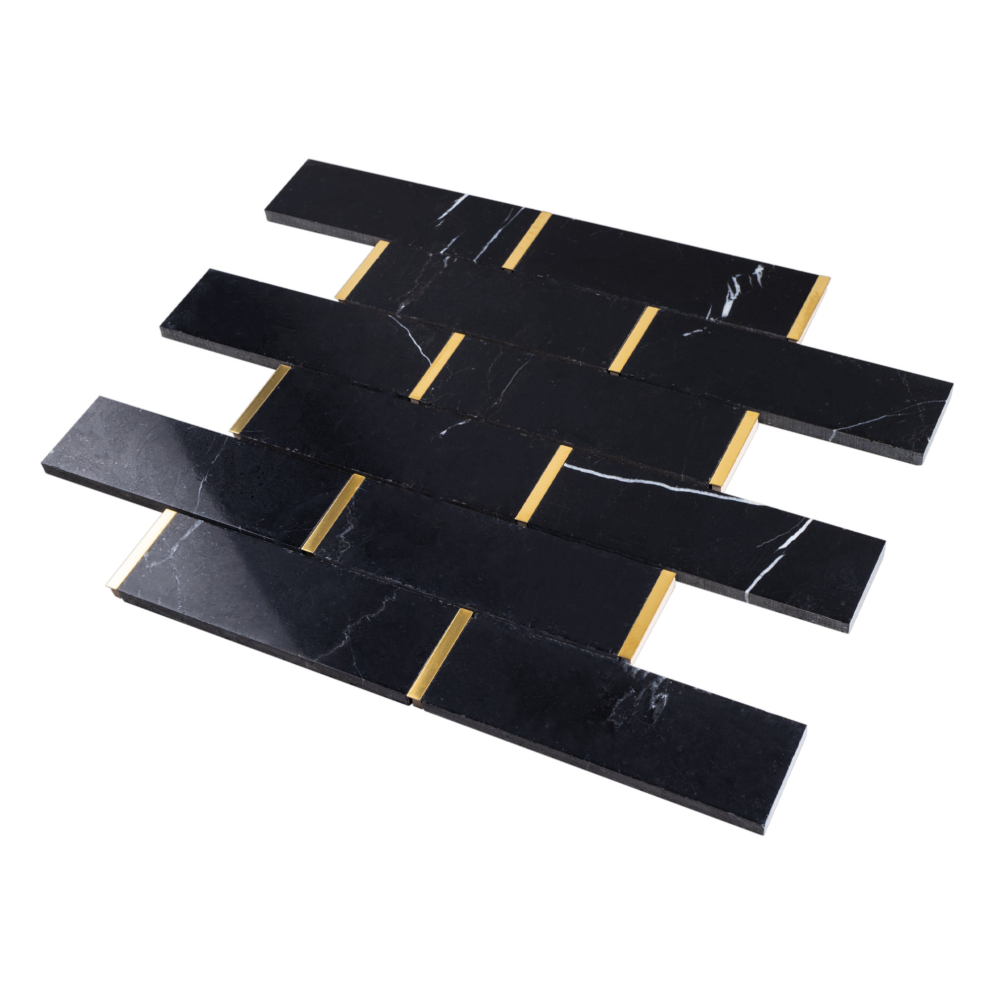 Tablette en bois par La Grange de 36 po x 2 po x 8 po, miel SHWO3682HNY