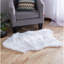 Tapis en fausse fourrure de mouton touffeté à la main-697340919