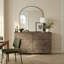 Commode à 6 tiroirs, commode double à chevrons l 47,2 po Hawthorne