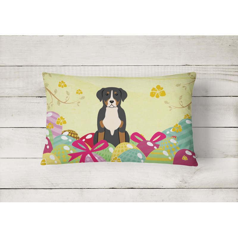 Coussin lombaire pour chien de pâques œufs
