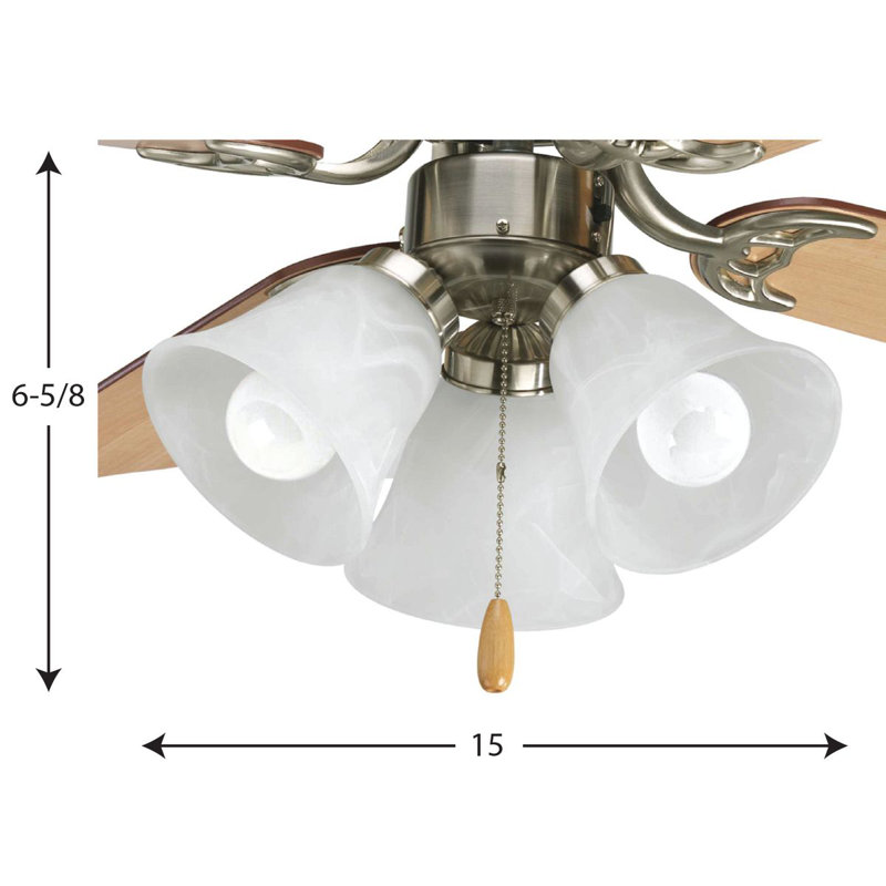 Ensemble de lumières branchées 3 lumières, Nickel brossé