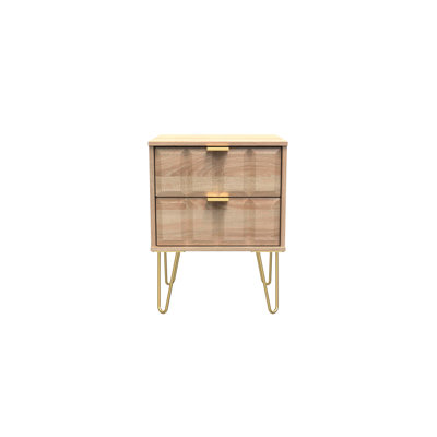 Baudi 45cm W Manufactured Wood Bedside Table