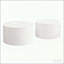 Ensemble de 2 tables basses rondes modernes avec rangement caché, conception peu encombrante pour le salon-1239667835