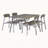 Modern 5 piece dining table set