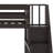Bunk Bed With Storage Stairway And Guard Rail For Bedroom-106496030