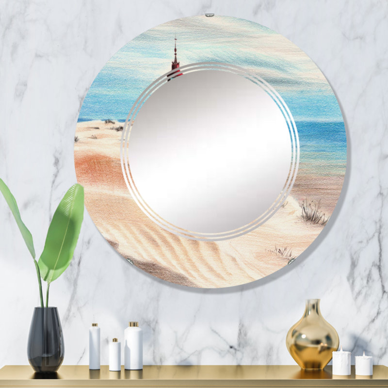 Circle Mirror, 32" x 32"