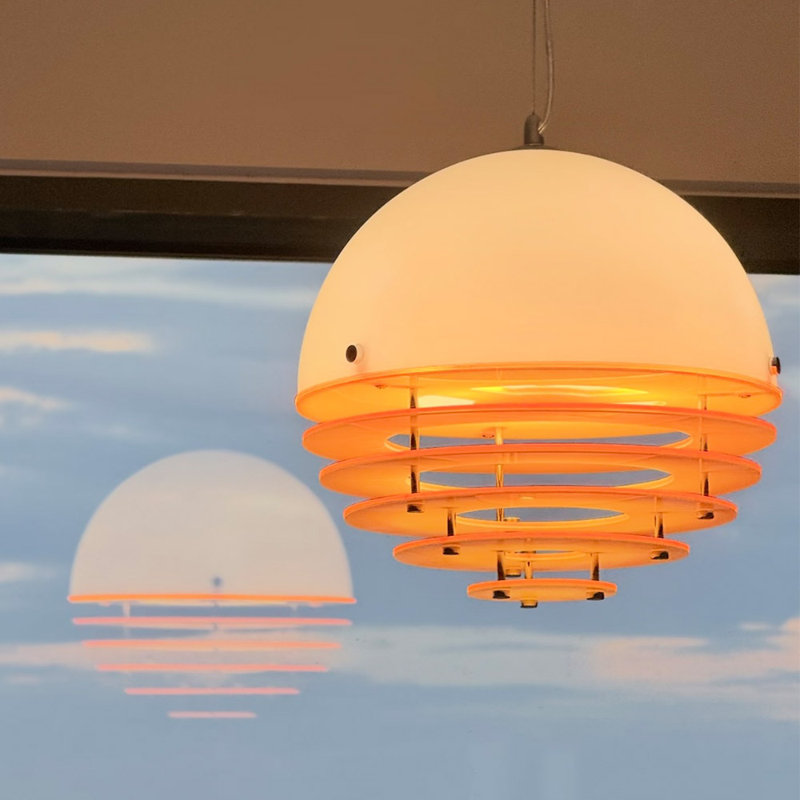 Sunset Glass Restaurant Pendant Light Hanging Light