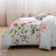 Bebejan Rose On Misty Green 100% Cotton Sateen 5 Piece Comforter Set-487462030