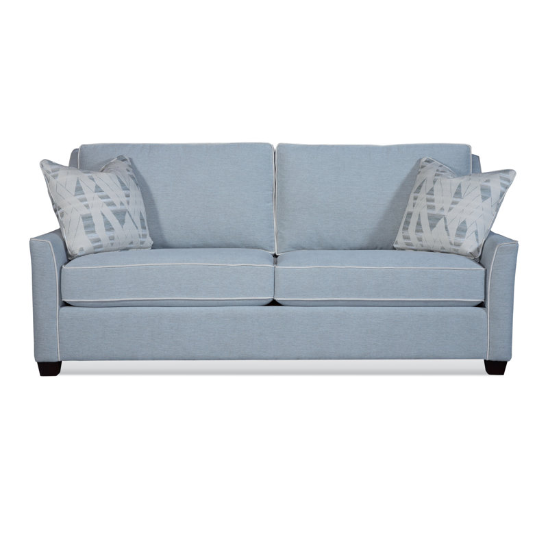 Huntley Sofa, Honey, Wild Flower Blue; 0584-63