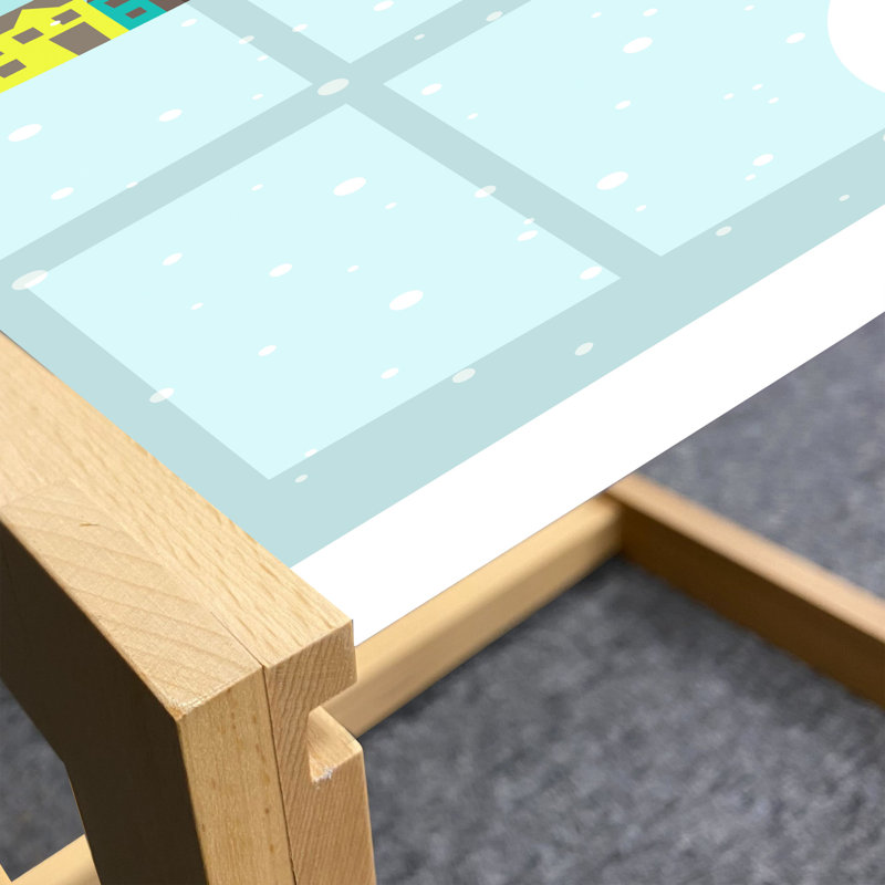 Jacqualynn Trestle Coffee Table, 40cm H x 91cm W x 62cm D