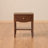 Small Nightstand Set of 2, Solid Wood Mid-Century Modern Fully Assembled Bedside Tables with Drawer & Open Shelf, Spindle Legs, 17.32"W x 19.69"H, Walnut Finish Vintage Small End Tables for Bedroom-781454488