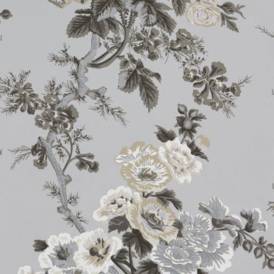 Papier peint Pyne Hollyhock