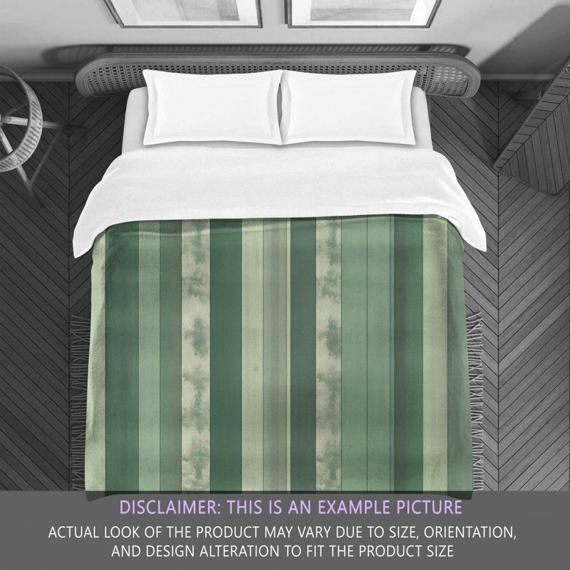 Vertical Striped Bedding, Twin Extra Long Comforter