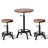 Guyden 2 - Person Solid Wood Top Pedestal Dining Set-151682248