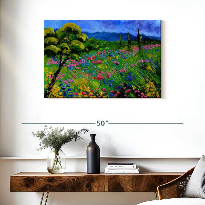 Alvord Windy Tuscany Garden Field, H 24 po x l 36 po