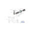 Glass Mount Handrail Bracket with Round Rose and Curved Plate-70705577
