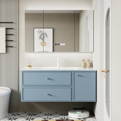 Nordic style simple vanitie bathroom cabinet