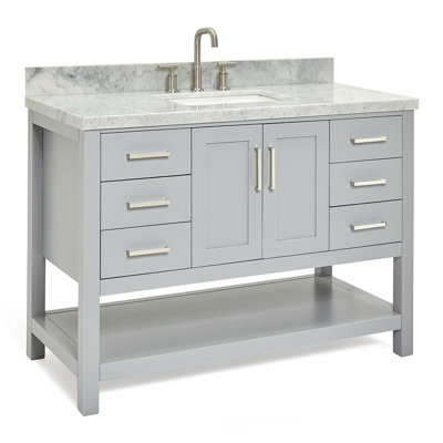 Magnolia Bath Vanity Oval Basin S049SCWOV