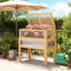 Boîte à fleurs élégante, jardinière surélevée, lit de jardin surélevé-112469126