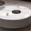 Table basse ronde en pierre micro-cristalline-108897924