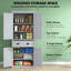 Armoire haute, armoire de rangement pour vestibule, armoire de cuisine