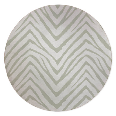 Zebra Stripe Non-Slip Outdoor Rug