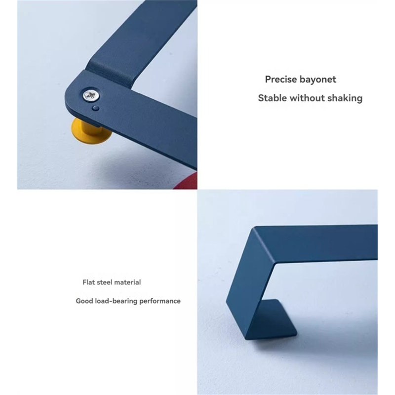Iron Seamless Over-The-Door Hook Rack