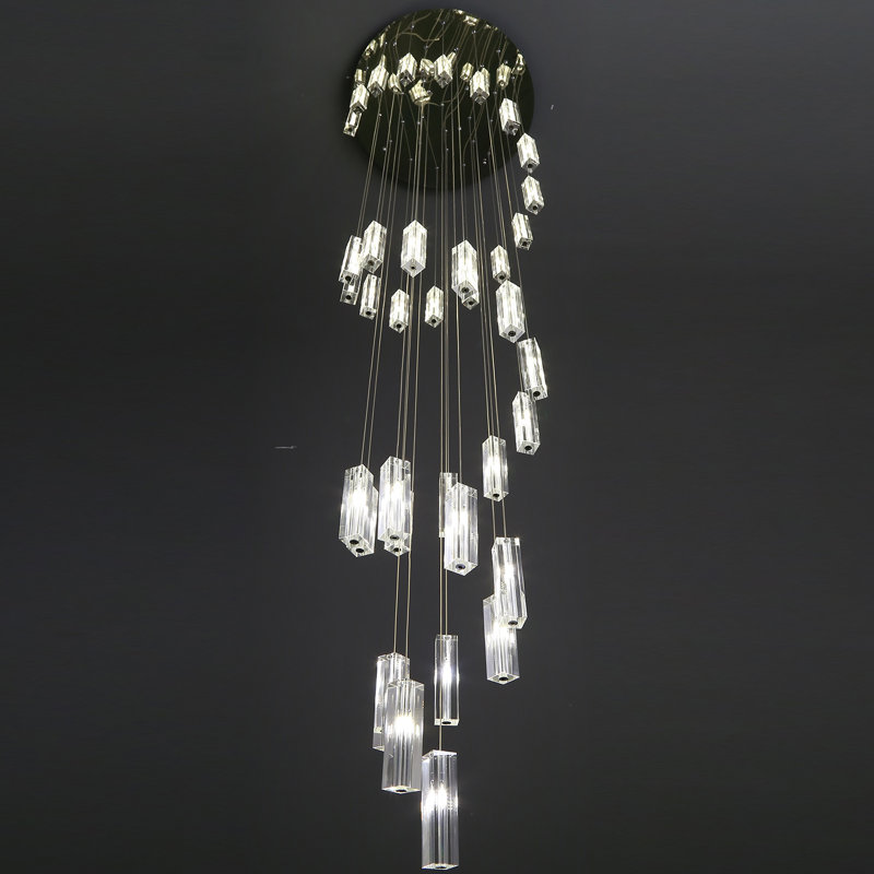 Luminaire suspendu en cristal Sonoe H12ft