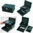 3-Tier Large Capacity PU Leather Jewelry Box Multi-functional Organizer Storage Case
