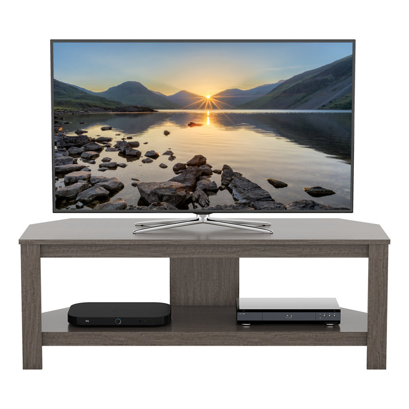 Alica Unfinished TV Stand for TVs up to 55", Grey