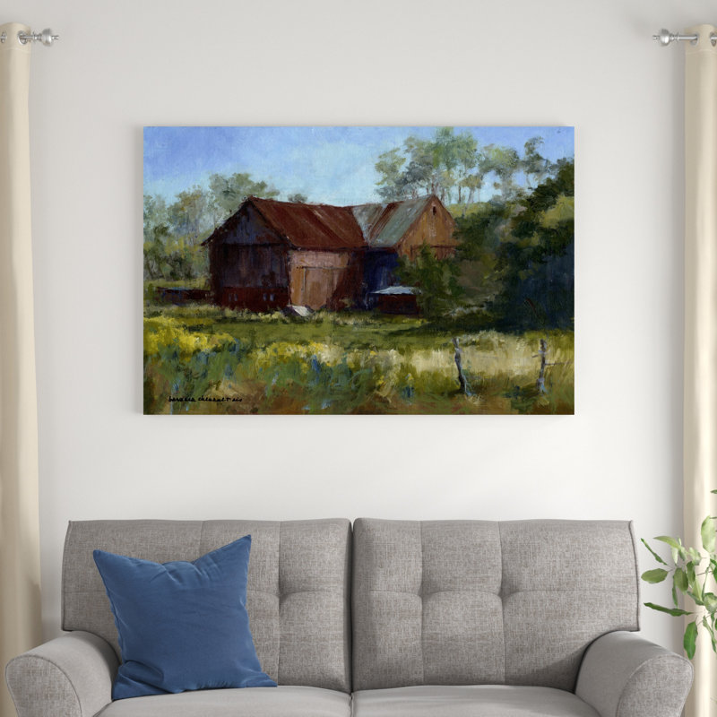 Amish Country Barn, H 32 po x l 48 po x P 1,25 po