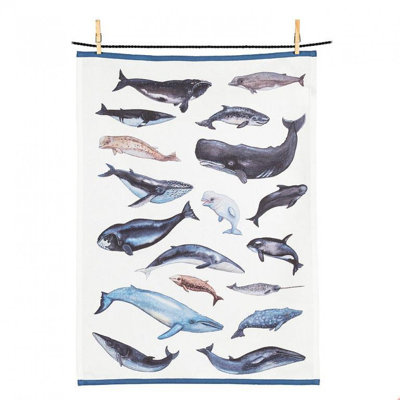Torchon de cuisine Whales