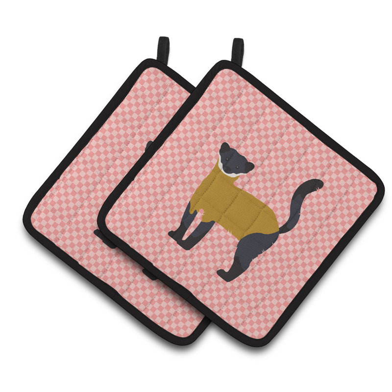 Caroline's Treasures Striped Polyester Potholder