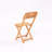 3-Piece Garden Table & Chairs Set, Rustic Brown, Solid Beech Wood | Table: 31.5 x 28.3 x 23.6 in, Chairs: 15.7 x 31.9 x 11.8 in | No Varnish, Water-Based Wood Preservative, Perfect for Outdoor Dining & Relaxation-100264633