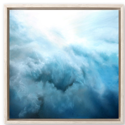 «Coastal Retreat Underwater Clouds IV» par Megan James, reproduction sur toile flottante