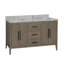 Ensemble de meuble-lavabo double 60 po Calgary-787731328