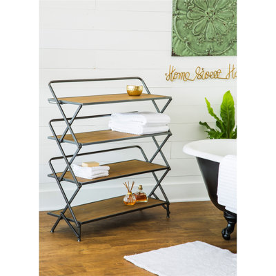 Tablettes pliables H 40 po x l 35 po x P 13,5 po