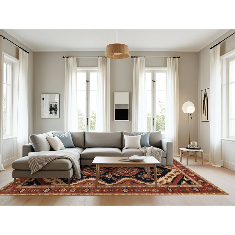 Machine Washable Persian Brown Area Rug, Rectangle 8' x 10'