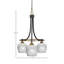 Lustre 3 lumières avec verre 6 "Paramount-779075889-794307709